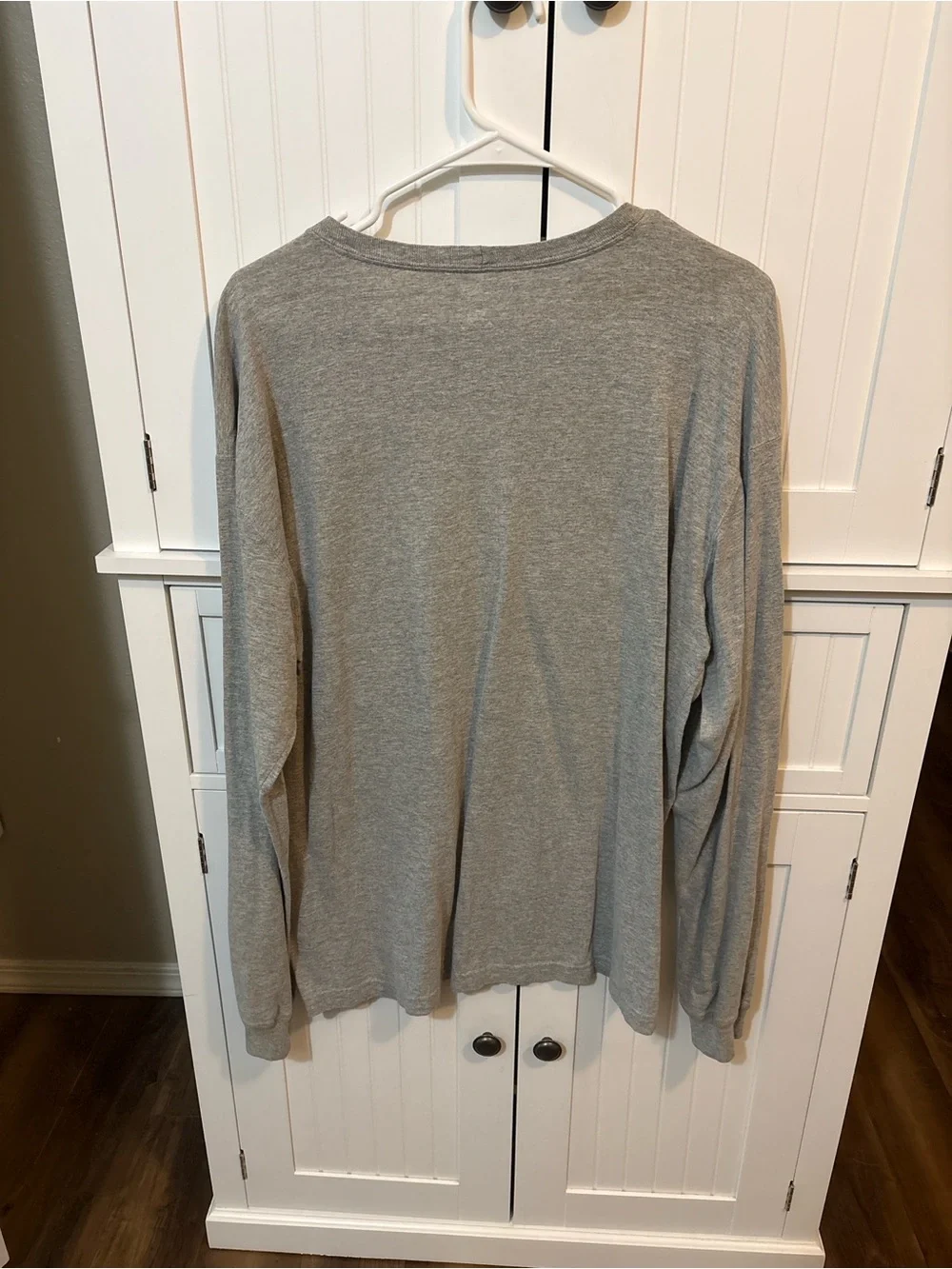 Carhartt Gray Graphic Long Sleeve Tee Men's Large Y2K Vintage Inspired